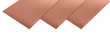  Koper platen vanaf 4mm dikte