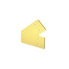 2-weg 45⁰ scherp Messing - Rebel Brackets