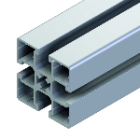 Geanodiseerde UL-profiel | 45x45mm - Minitec