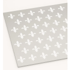 Aluminium geperforeerde plaat (Lelie)