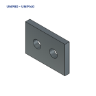 Constructiebalk UNP Kopplaat