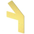 3-weg 45⁰ lang Messing - Rebel Brackets