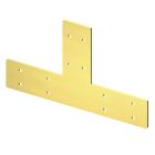 3-weg T-stuk 90⁰ lang Messing - Rebel Brackets