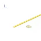 Modelbouw MS63 messing hoekprofiel gefreesd gelijkzijdig