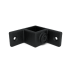 Type 57S-40 | Oogdeel dubbele lip 90° | Zwart