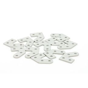 MakerBeam Beugel 45 graden | 12 stuks