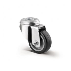 Zwenkwiel ø050mm | Draagv.40kg | Diam 50| Breedte 19| Hoogte 70