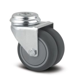 Zwenkwiel ø050mm | Draagv.70kg | Diam 50| Breedte 18| Hoogte 70