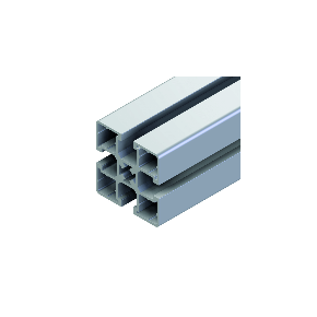 Geanodiseerde UL-profiel |  45x45mm - Minitec