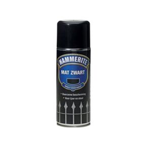 Hammerite Mat Zwart 400ml