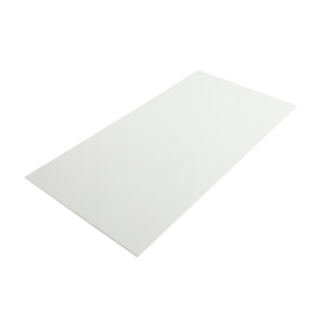 Aluminium plaat blank RAL9010 gepoedercoat (zuiverwit)