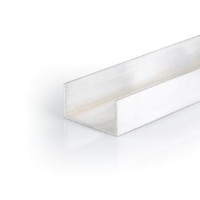 Aluminium U-profiel ongelijkzijdig