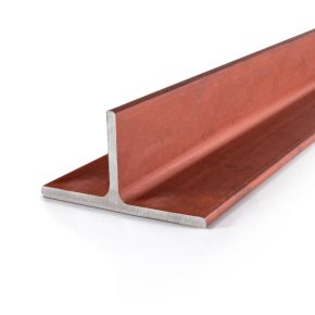 T-profiel constructiestaal ongelijkzijdig warmgewalst gestraald/gemenied