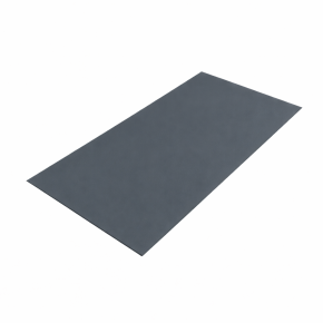 Aluminium plaat blank RAL7016 gepoedercoat (antraciet grijs)