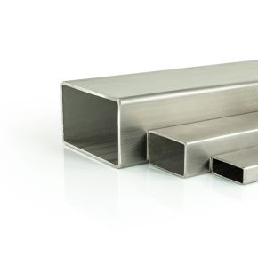 RVS rechthoekige koker AiSi 304 geslepen K320