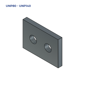 Constructiebalk UNP Kopplaat