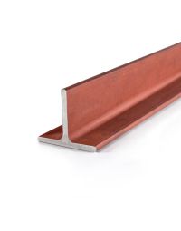 T-profiel constructiestaal gelijkzijdig warmgewalst gestraald/gemenied