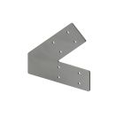 2-weg 45⁰ scherp lang RVS - Brackets