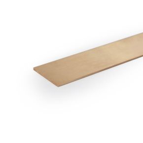 Brons platstaf (uit plaat geknipt)
