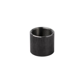 Staal draadfitting sok zwart
