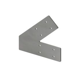 2-weg 45⁰ scherp lang  RVS - Brackets