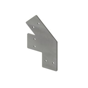 3-weg 45⁰ RVS - Brackets