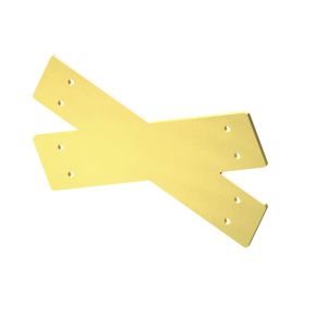 4-weg 45⁰ kruis Messing - Rebel Brackets