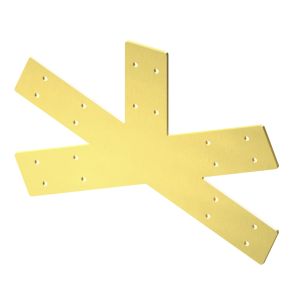 5-weg 45⁰ b lang Messing - Rebel Brackets