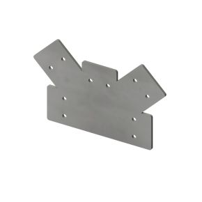 5-weg 45⁰ RVS - Brackets