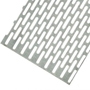 aluminium geperforeerde plaat (sleuf)
