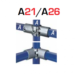 Kee Klamp Scharnierende Fittingen Type A21
