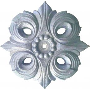 Ornament enkelzijdig geprofileerd Aluminium type 6