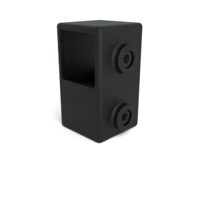 Type 2S-40 | Kort T-stuk | Zwart