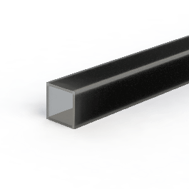 Witte Pvc Staaf 1000 Mm DCS 203W Onderlat Trio 20 X 3 Mm. Aluminium Staaf à 600 Cm. Wit, 180005 PVC Staaf Voor Constructie
